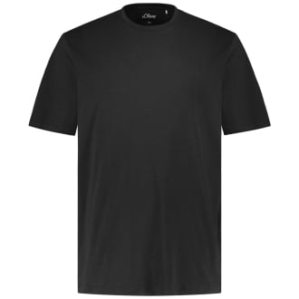 T-Shirt aus Baumwolle schwarz_9999 | 3XL