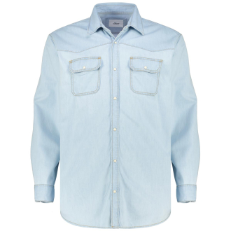 Jeanshemd blau_52Y7 | 3XL