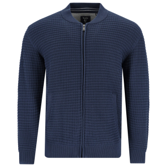 Strickjacke mit Struktur marine_609 | 4XL