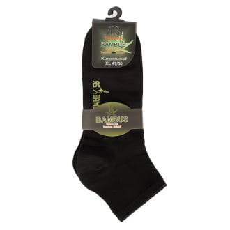 3er-Pack Diabetiker-Socken ohne Naht schwarz_SCHWARZ | 47-50