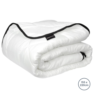 THERMO COVER - Temperaturregulierende Bettdecke 155 cm x 220 cm weiß_WEIß | One Size