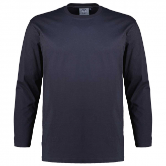 Basic Shirt dunkelblau_544 | 3XL