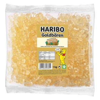 Goldbären Ananas sortenrein, 1 kg weiß_ANANAS | 1000g