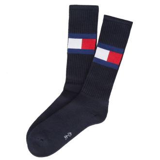 Sportliche Socken mit Hilfiger-Flag dunkelblau_322 | 43-46