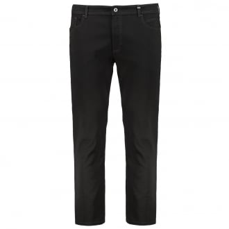 Stretch-Jeans "Houston", gerade schwarz_09 | 52/30