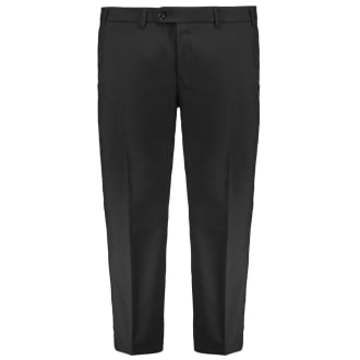 Stoffhose „Jan“ mit Stretch, gerade schwarz/schwarz_02 | 58