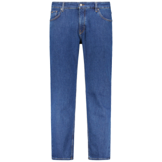 Stretch-Jeans im 5-Pocket Stil, gerade dunkelblau_416 | 42/32