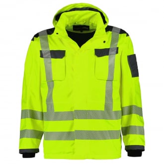 Warnschutz-Arbeitsjacke mit hoher Funktionalität gelb_400 | 3XL