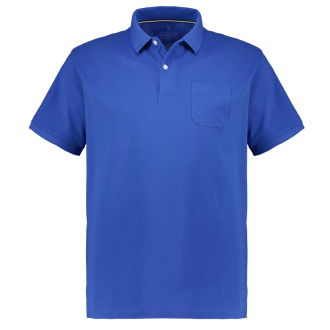 Poloshirt aus Baumwolle blau_10704 | 3XL