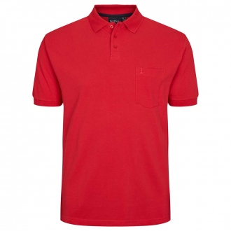 Poloshirt aus Baumwoll-Piqué rot_300 | 3XL