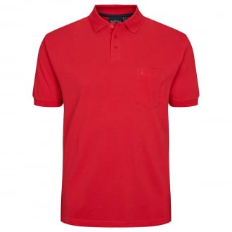 Poloshirt aus Baumwoll-Piqué rot_300 | 3XL