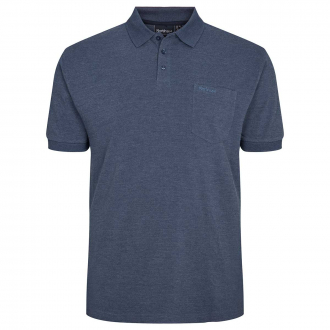Poloshirt aus Baumwoll-Piqué blau_555 | 3XL