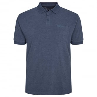 Poloshirt aus Baumwoll-Piqué blau_555 | 3XL