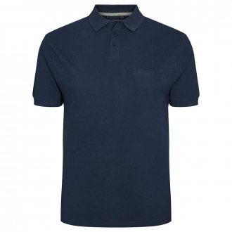 Poloshirt aus Baumwoll-Piqué dunkelblau_580 | 3XL