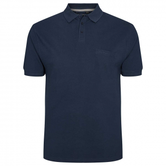 Poloshirt aus Baumwoll-Piqué dunkelblau_580 | 3XL