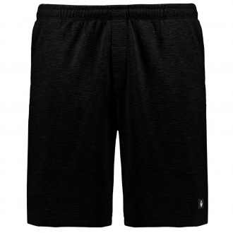 Kurze Jogginghose mit gerippter Struktur schwarz_99 | 3XL