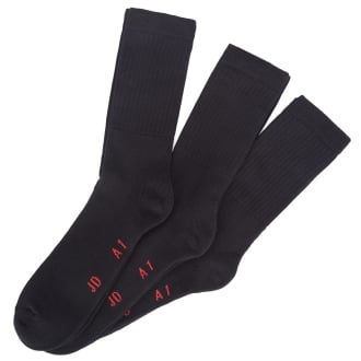 3er-Pack Arbeitssocken schwarz_01 | 45-47