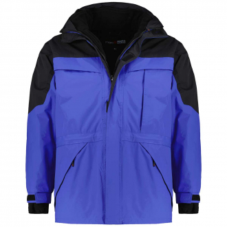 Funktionale, wetterfeste 3-in-1 Jacke dunkelblau_580 | 3XL