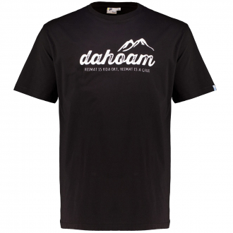 T-Shirt "Dahoam" schwarz_10 | 4XL