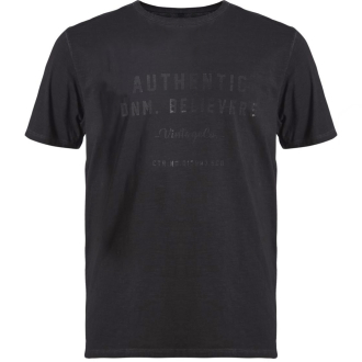 T-Shirt aus Baumwolljersey mit Print schwarz_0099 | 3XL