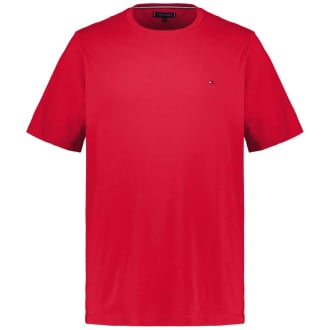 T-Shirt mit Logo-Stickerei rot_XMP | 3XL