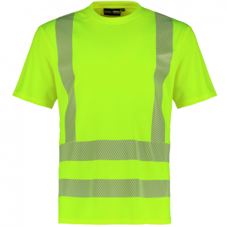 Ultraleichtes Safety T-Shirt in Warnfarbe gelb_400 | 3XL