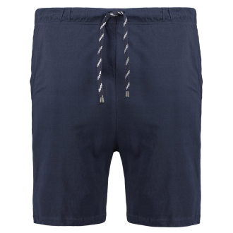Leichte Shorts aus Baumwolljersey dunkelblau_360 | 3XL