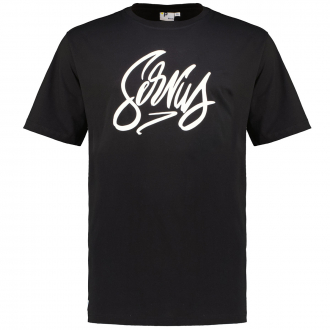 T-Shirt "Servus" schwarz_10 | 5XL