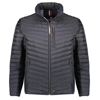 Federleichte Steppjacke "Walker" grau_1100 | 3XL