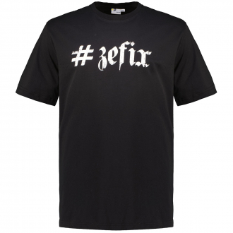 T-Shirt "Zefix" schwarz_10 | 5XL