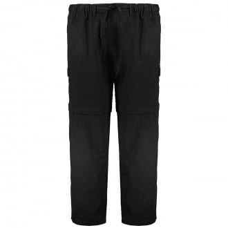 Zipp-off Hose mit Gummibund schwarz_099 | 4XL