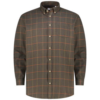 Freizeithemd mit Wolle orange_47 | 3XL