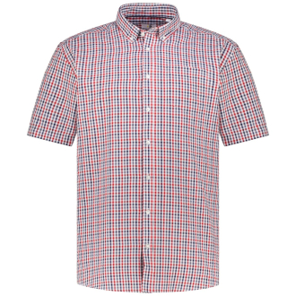 Freizeithemd in Seersucker-Qualität blau_BLAU | 3XL