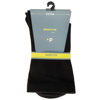 2er-Pack Socken mit extraweiten Bündchen schwarz_700 | 47-50