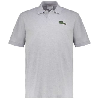 Poloshirt aus Baumwoll-Piqué grau_CCA | 5XL