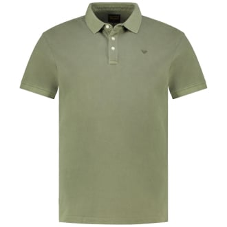 Basic-Poloshirt oliv_6149 | 3XL