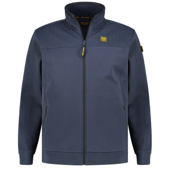 Sweatjacke mit Elasthan dunkelblau_5281 | 3XL