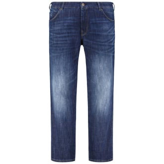Stretch-Jeans "Nightflight", gerade mittelblau_MVB | 48/30