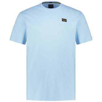 T-Shirt mit Elasthan hellblau_5326 | 3XL