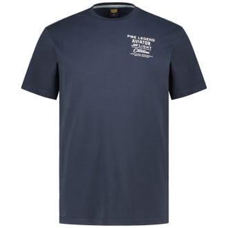 T-Shirt mit Print dunkelblau_5281 | 3XL