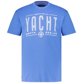 T-Shirt mit Print blau_276 | 3XL