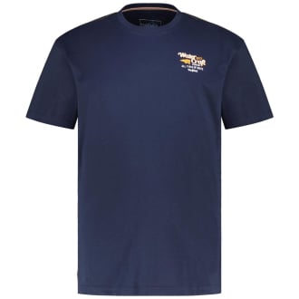 T-Shirt mit Print dunkelblau_547 | 3XL