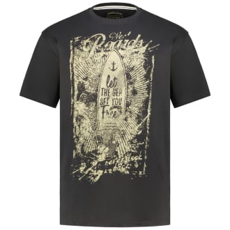 T-Shirt mit Motiv-Print schwarz_15 | 3XL