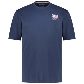 T-Shirt aus Baumwolle dunkelblau_547 | 3XL