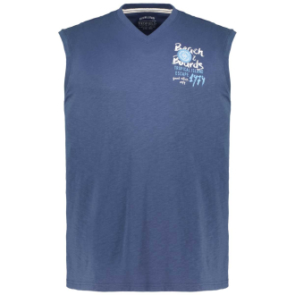 Tanktop aus reiner Baumwolle dunkelblau_189 | 7XL