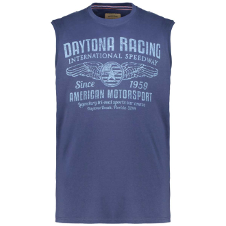 Tanktop mit Motiv-Print dunkelblau_189 | 3XL