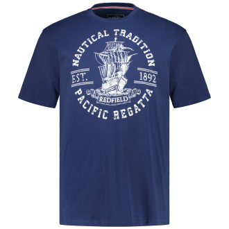 T-Shirt mit Print dunkelblau_547 | 3XL