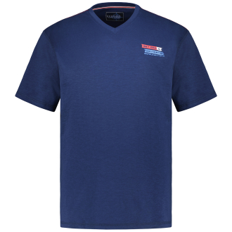 T-Shirt aus Baumwolle dunkelblau_547 | 3XL