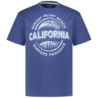T-Shirt mit Print dunkelblau_189 | 3XL