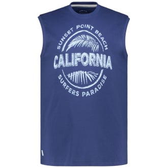 Tanktop mit Print dunkelblau_189 | 8XL